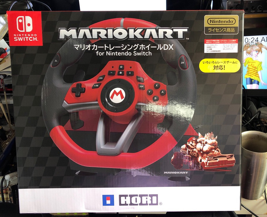 Switch マリオカートレーシングホイールDX購入(＾ν＾): エターナル 